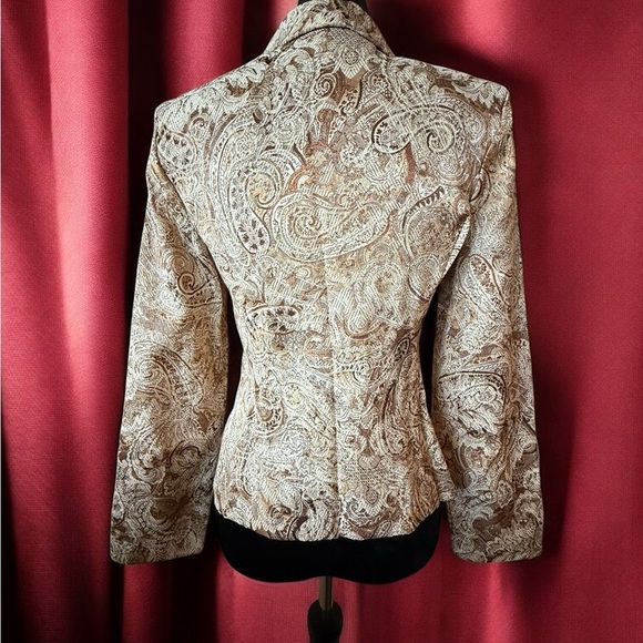 Set of 2 Blazers - Milto Color witj Notched Lapel and Silky Texture - Picture 5 of 8